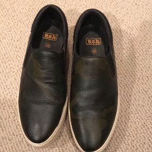 Ash 36/6 platform camo slip on sneakers